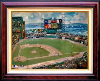 Kinkade World Series S/N Canvas   San Francisco Giants  