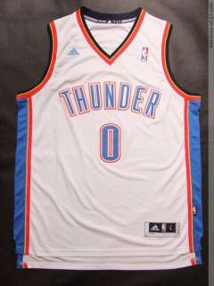 Russell Westbrook Oklahoma City Thunder #0 Jersey White  