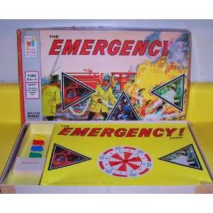   VINTAGE 1974 EMERGENCY BOARD GAME BASED ON TV SHOW 
