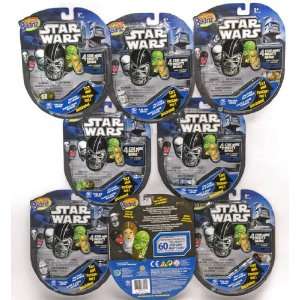  STAR WARS Mighty Beanz Pack of 4 _ Bundle of 8 Packs Toys 