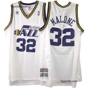  Utah Jazz Karl Malone Throwback Jersey