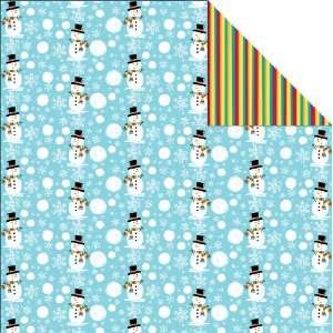  Snow Buddies 12 by 12 Inch Double Sided Scrapbook Paper, Its A Snow 