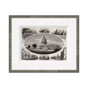  Public Buildings In Washington Framed Giclee Print