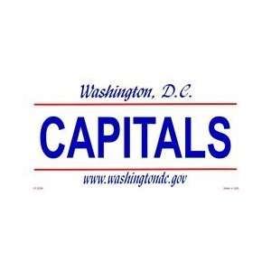  LP 2299 Washington DC State Background License Plates 