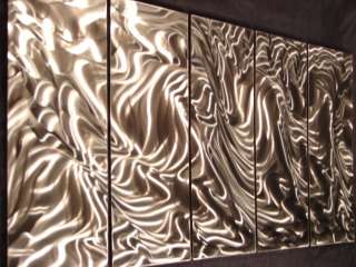 ABSTRACT METAL WALL ART PAINTING SCULPTURE STEEL LARGE  