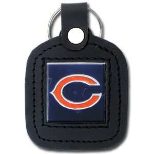 NFL Chicago Bears Keychain   Leather Fob Sports 