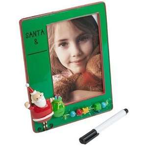  Skribbles Personalize Your Own   4 X 6 Santa Picture Frame Baby
