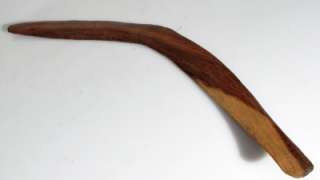 ABORIGINAL BOOMERANG FROM SOUTH AUSTRALIA. WELL CARVED HARDWOOD 