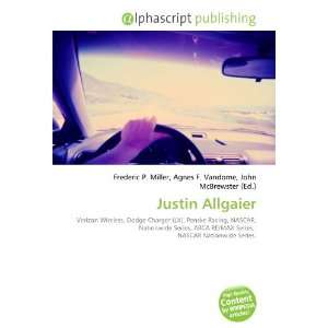  Justin Allgaier (9786132897244) Books
