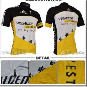  2011 the hot new model Livestrong short sleeved jersey 