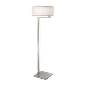   Lighting 6081.13 Warm Contemporary 2 Light Floor Lamps in Satin Nickel