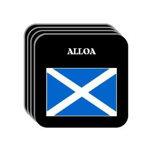  Scotland   ALLOA Set of 4 Mini Mousepad Coasters 
