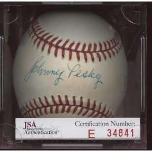  Signed Bobby Doerr Ball   Johnny Pesky & JSA   Autographed 