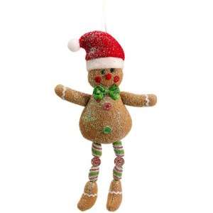   Gingerbread Kisses Cookie Man Christmas Ornament 