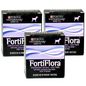  3 Pack FortiFlora CANINE Nutritional Supplement by Purina 