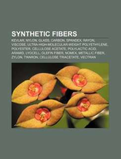   Synthetic fibers Kevlar, Nylon, Glass, Carbon 