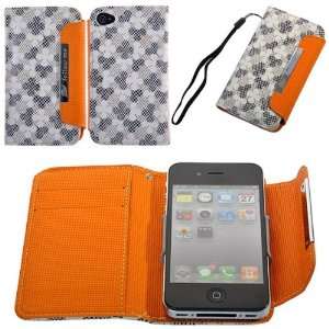  Pattern Wallet Leather Book Flip Card Case Folio Cover for iPhone 4 