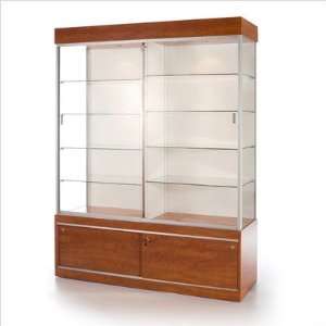  Rectangular Wall Case with Divider Finish / Sidelights 