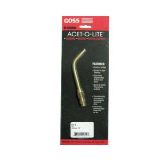 GOSS BA 3 Air Acetylene Acet O Lite™ 3/16 Torch Tip 662999016174 