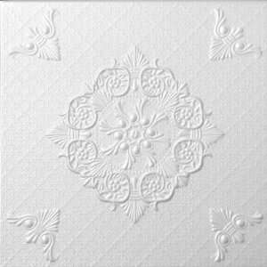 R 220 Styrofoam Direct Glue Up Ceiling Tile (20x20)