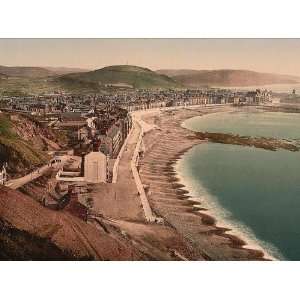  Vintage Travel Poster   General view Aberystwith Wales 24 