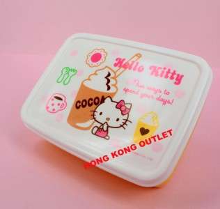 Hello Kitty Huge Bento Lunch Box Container Set H39  