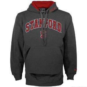  Stanford Cardinal Charcoal Kangaroo Hoody Sweatshirt 
