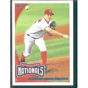  2010 Topps #348 Jordan Zimmermann   Washington Nationals 