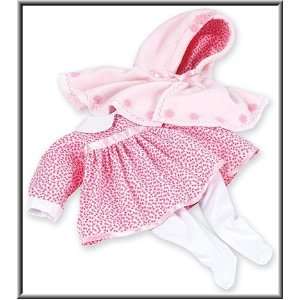  Lee Middleton Pink Petals Outfit + Bonnetfor Dolls 3 years 