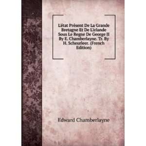   Scheurleer. (French Edition) Edward Chamberlayne  Books