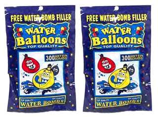 Lot 2 Pks 600 WATER BOMB BALLOONS / PARTY FAVORS  