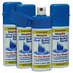   ® Oral Relief Spray   Lemonade   4 Pack
