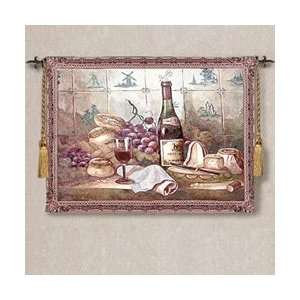  Wine Tasting Wall Tapestry
