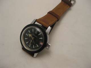 COLLECTIBLE 1970 LUCERNE DIVE WATCH WITH THE MOST COPIED DIAL IN THE 