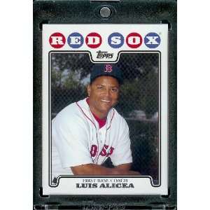   Luis Alicea   First Base Coach   MLB Trading Card   In Protective