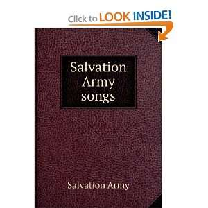  Salvation Army songs Salvation Army Books