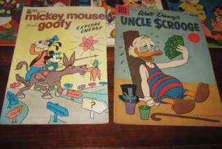   LOT DELL WALT DISNEYS MICKEY MOUSE UNCLE SCROOGE DONALD PLUTO  