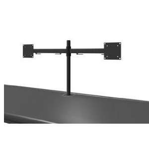  Table Mount Dual Monitor Arm  Black