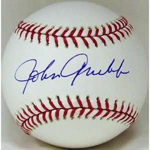  John Grubb Memorabilia Signed Rawlings Official MLB 