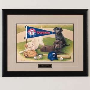  Wincraft Texas Rangers Killen Framed Print Sports 