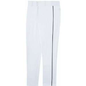  Piped Classic Double Knit Baseball Pants WHITE/BLACK AS 