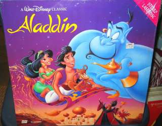 Aladdin / 12 Laser Disc / Dolby Surround / Digital Sound  