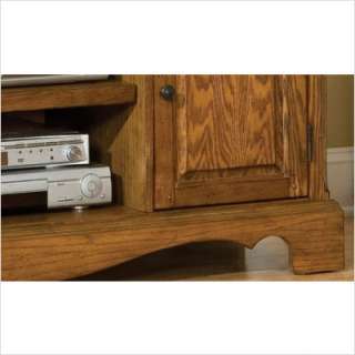 Home Styles Country Casual Center TV Stand in Oak 5538 12 095385787714 