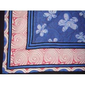    Swirling Retro Tapestry Tablecloth Picnic Many Uses