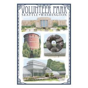 Volunteer Park   Seattle, Washington, c.2008 Premium Poster Print by 