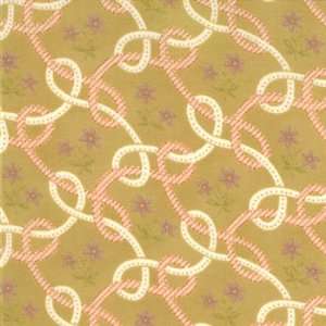 Gypsy Rose Quilt Fabric Ribbonwork Grass 20094/14 By the Yard