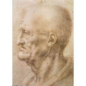 FRAMED oil paintings   Leonardo Da Vinci   24 x 34 inches   Profile of 