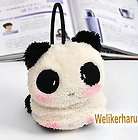 Super Cute Panda Earmuffs Warm Fluffy Headband Wrap Around Ear Winter 