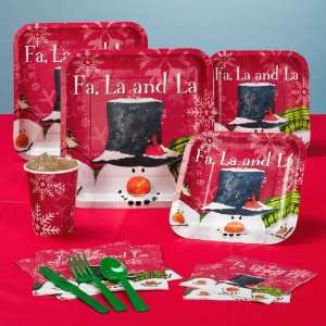  Lets Party By CEG Christmas Snowman Carols Standard Pack 