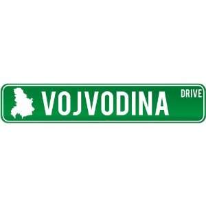 New  Vojvodina Drive   Sign / Signs  Serbia And Montenegro Street 